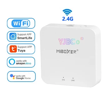 Miboxer Tuya WiFi 2,4 ГГц Шлюз WL-Box2 контроллер Умный Дом С ПРИЛОЖЕНИЕМ Smart Life Alexa Google Home 100-Зонный Пульт Дистанционного Управления