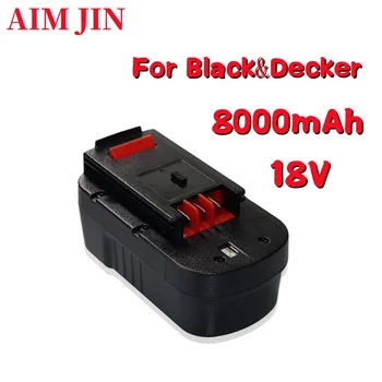 Аккумуляторная Батарея 8.0Ah 18V для Инструментов-Отверток Black & Decker HPB18 A18 A1718 A18NH HPB18-OPE FSB18 FS18C FS18BX A18 FS18FL