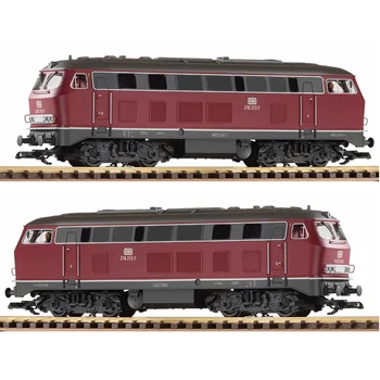 Поезд PIKO Модель G Тип 1: 22,5 Дизельный локомотив Железная дорога четвертого поколения BR218 37510 Темно-красный электрический игрушечный поезд